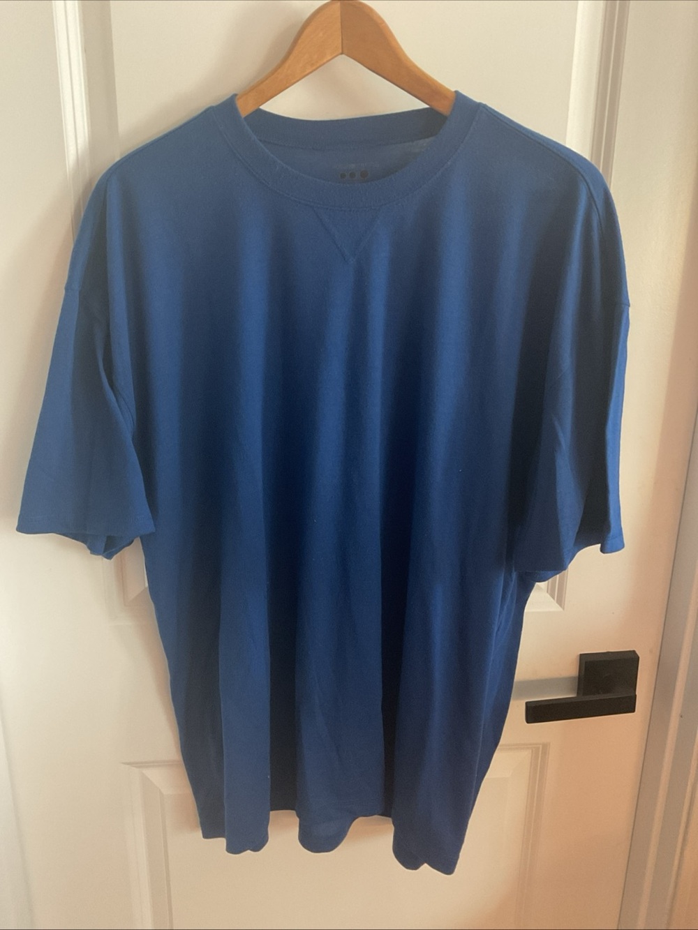Prospirit - Men's Short Sleeve Crewneck Tee in Royal Blue - Size XL